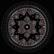 Silver mandala N16