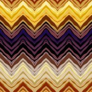 Chevron geometric yellow pattern