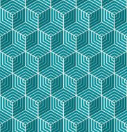 optical illusion cube pattern