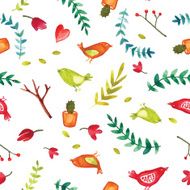 Birds And Flowers N7