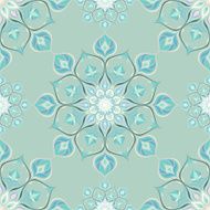 Colored mandala pattern with beautiful ornament