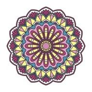 Mandala Ornamental round pattern N9