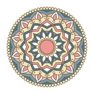 Mandala Ornamental round pattern N11