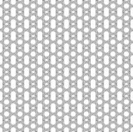 Black and white geometric seamless pattern N95