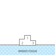 Winners podium icon Prize ceremony pedestal N3