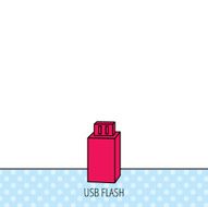 USB drive icon Flash stick sign N3