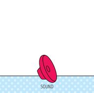 Sound icon Audio speaker sign N3