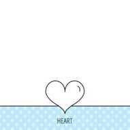 Heart icon Love sign N5