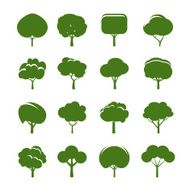 Set of Green Symbol Tree