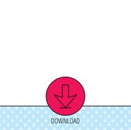 Download icon Down arrow sign N3