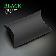 black pillow box