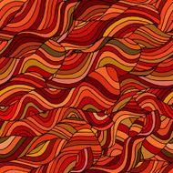 abstract seamless yellow orange brown wave