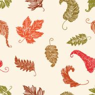 leaves trees pattern
