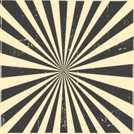 Vintage ray striped grunge background