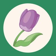 flower theme elements vector eps N2