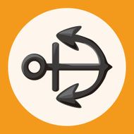 Pirate anchor theme elements N3