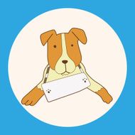 pet dog theme elements vector eps N7