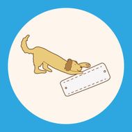 pet dog theme elements vector eps N8