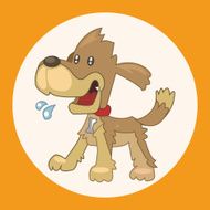 animal dog cartoon theme elements N11