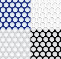 set of colorful bubble wrap seamless background