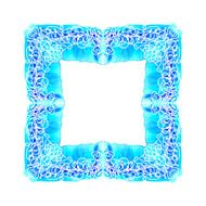 Abstract vector square ornamental border frame N2