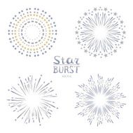 Set of retro abstract backgrounds