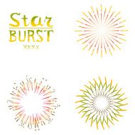 Set of retro abstract backgrounds N5