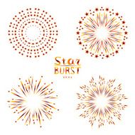 Set of retro abstract backgrounds N9