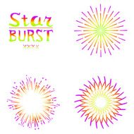 Set of retro abstract backgrounds N11