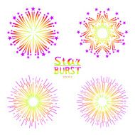 Set of retro abstract backgrounds N13