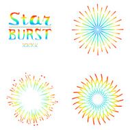 Set of retro abstract backgrounds N14