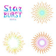 Set of retro abstract backgrounds N21