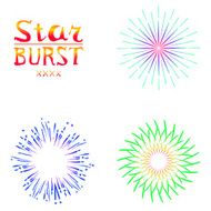 Set of retro abstract backgrounds N23