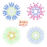 Set of retro abstract backgrounds N25