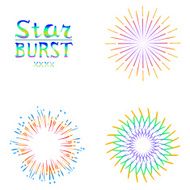 Set of retro abstract backgrounds N26