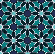 Arabesque seamless pattern N70