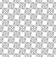 Black and white seamless pattern background N5