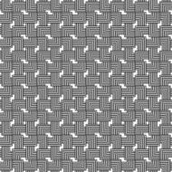 Black and white geometric seamless pattern N101