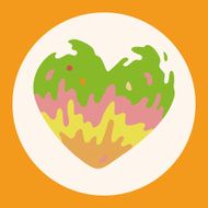 love heart cartoon elements vector eps N7