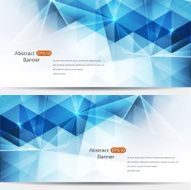 Abstract geo banners N3