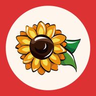 flower theme elements vector eps N22