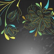 Floral abstract background N89