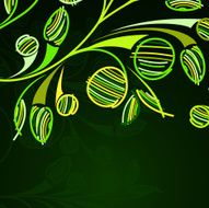 Floral abstract background N105
