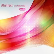 abstract colorful waves background yellow orange pink red colors
