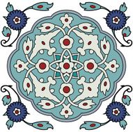 Arabesque seamless pattern N73