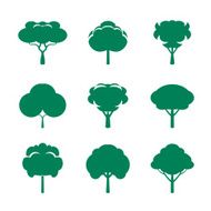 Set of Green Symbol Tree N2