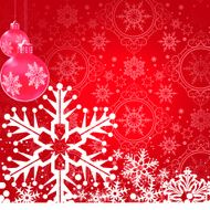 Red Christmas wallpaper