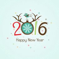 Christmas greeting card vector N2