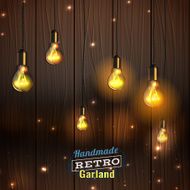 handmade lighting garland