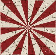 Cracked ray grunge background
